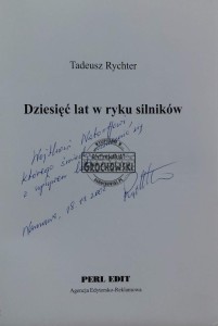 Dziesięć lat w ryku silników