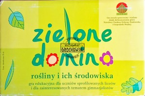Zielone domino. Rośliny i ich środowisko. Gra edukacyjna