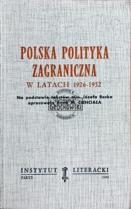 Polska polityka zagraniczna w latach 1926-1932