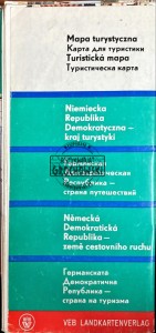 Mapa turystyczna NRD