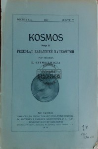 Kosmos. Seria B. Przegląd zagadnień naukowych