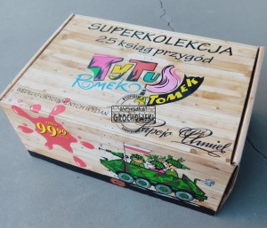 Superkolekcja. 25 ksiąg przygód. Tytus, Romek i A'Tomek. Według oryginalnych wydań
