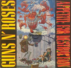 Guns N' Roses – Appetite For Destruction LP (1st press)