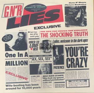 Guns N' Roses – G N' R Lies LP (1st press)