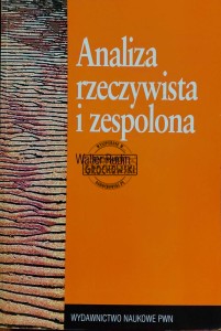 Analiza rzeczywista i zespolona