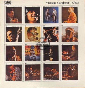 Various – "Disque Catalogue" / Jazz LP