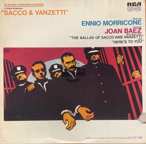 Ennio Morricone – Sacco & Vanzetti (An Original Soundtrack Recording) LP