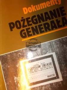 Dokumenty pożegnalne generała