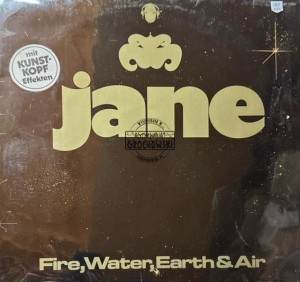 Jane – Fire, Water, Earth & Air LP