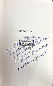 Z mojego okna (Autograf)