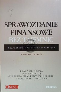 Sprawozdanie finansowe bez tajemnic