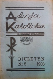 Akcja katolicka Nr. 5 1936