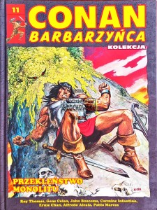 Conan Barbarzyńca, kolekcja 11. Przekleństwo monolitu