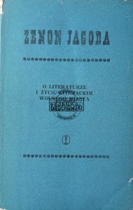 O literaturze i życiu literackim wolnego miasta Krakowa 1816-1846
