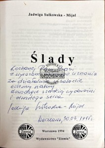 Ślady (autograf)