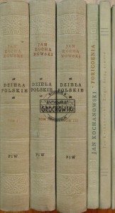 Dzieła Polskie, Foricoenia, Elegii ksiąg czworo, Lyrica, T.1-6