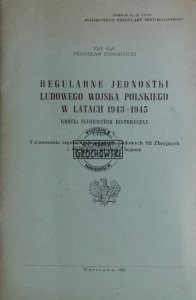 Regularne jednostki Ludowego Wojska Polskiego w latach 1943-1945, Część 1