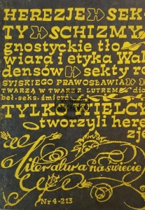 Literatura na świecie 4 (213) / 1989