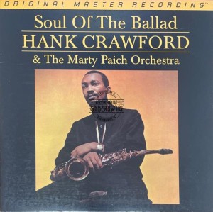 Hank Crawford, Marty Paich Orchestra – Soul Of The Ballad LP (Limited Edition, Numbered)