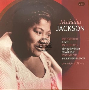 Mahalia Jackson – Recorded Live In Europe During Her Latest Concert Tour 2LP
