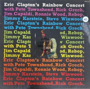 Eric Clapton – Eric Clapton's Rainbow Concert LP