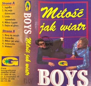 Boys – Miłość Jak Wiatr Kaseta