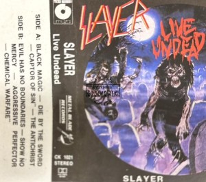 Slayer – Live Undead Kaseta