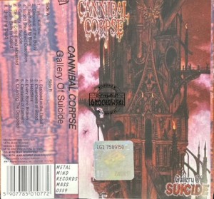 Cannibal Corpse – Gallery Of Suicide Kaseta