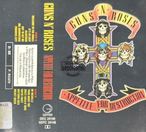 Guns N' Roses – Appetite For Destruction Kaseta