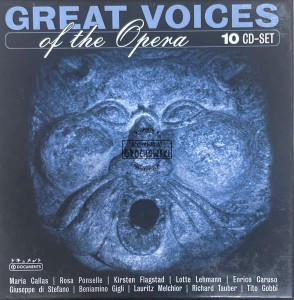 Various – Great Voices Of The Opera 10CD (Box Set)