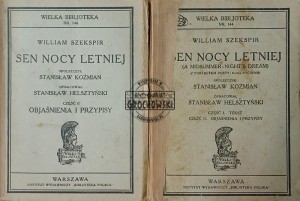 Sen nocy letnej, tomy 1 - 2