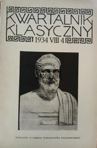 Kwartalnik klasyczny 1934 VIII 4