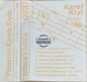 Karel Kryl – Piosenki Karela Kryla Kaseta