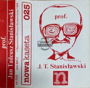 Jan Tadeusz Stanisławski - Prof. Jan Tadeusz Stanisławski Kaseta
