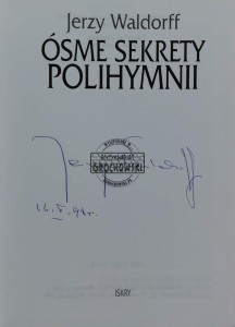 Ósme sekrety Polihymni (autograf)