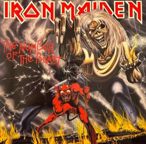 Iron Maiden – The Number Of The Beast LP