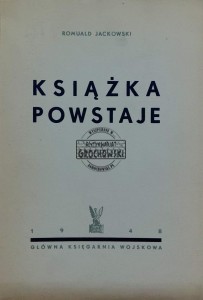 Książka powstaje (autograf)