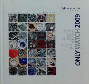 Only Watch 2009. Monaco Yacht Show Thursday 24 September 2009
