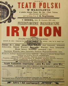 100 lat Teatru Polskiego w Warszawie