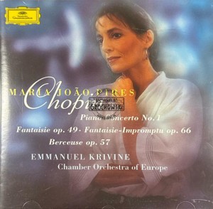 Frédéric Chopin – Maria João Pires – Piano Concerto No. 1 / Fantaisie / Berceuse CD