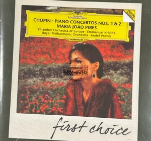 Chopin – Maria João Pires – Piano Concertos Nos. 1 & 2 CD