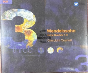 Felix Mendelssohn – Cherubini-Quartett – String Quartets 1–6 (3-CD Box Set) 
