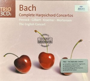 Johann Sebastian Bach – Trevor Pinnock, The English Concert – Complete Harpsichord Concertos (3-CD Box Set)