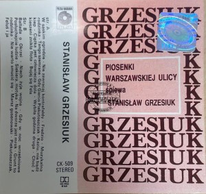 Stanisław Grzesiuk – Piosenki Warszawskiej Ulicy Kaseta