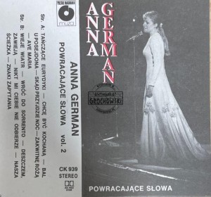 Anna German – Powracające Słowa Vol. 2 Kaseta
