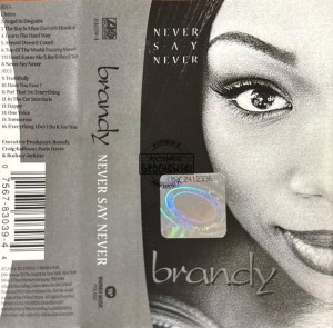 Brandy – Never Say Never Kaseta