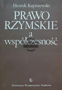 Prawo rzymskie a współczesność