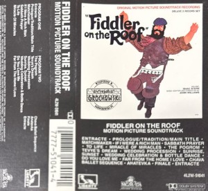Various - Original Motion Picture Soundtrack – Fiddler On The Roof Kaseta