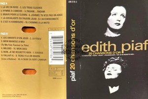 Édith Piaf – 20 Chansons d'or Kaseta