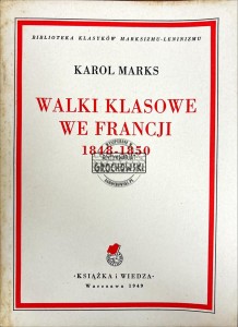 Walki klasowe we Francji 1848-1850